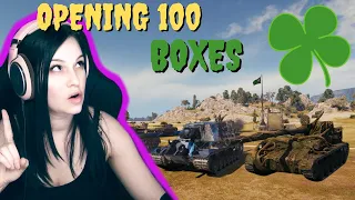 Opening 100 boxes I World of Tanks I Forrest Spirit I Ka-Ri