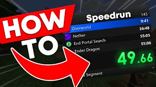 How To Setup A Speedrun Timer (livesplit Tutorial)