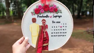 South Indian Wedding Calendar Hoops ❤️ Gossamer
