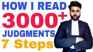 How to read Judgments effectively|how to read supreme court judgment & cases|supreme court judgement