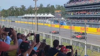 Start and First Lap - 2023 F1 Italian GP at Monza