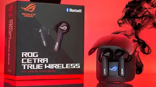 Геймърски тапи с до 27 часа батерия и активно шумопотискане - ROG Cetra True Wireless ревю