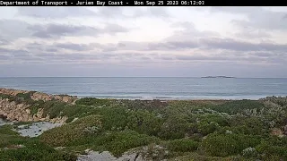 Jurien Bay coast sunrise Mon 25 Sep 2023