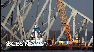 Close look at complex Baltimore collapse site cleanup operation