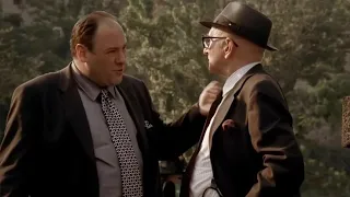 The Sopranos - Junior Soprano can't stop attending funerals