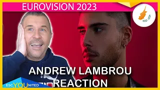 CYPRUS: Andrew Lambrou - Break a Broken Heart - REACTION (Eurovision 2023)