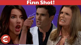 Bold and the Beautiful Spoilers: Finn Shot Between Steffy and Sheila's Struggle