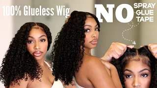 100% Glueless Wig: ALREADY PRE- CUT & PRE- PLUCKED LACE (NO SPRAY!) Beginner Friendly | UNice Hair