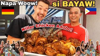 Cooking killer chicken adobo for my German brother in law.Makapasa kaya?