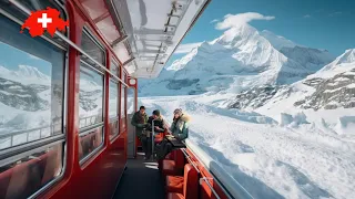 Jungfraujoch ❄️ Top of Europe🇨🇭 Switzerland. Most Beautiful Places Switzerland: Wengen, EigerGlacier