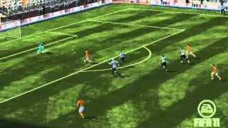 fifa 11 valencia fc aduriz awesome goal vs juventus by GeoVilla