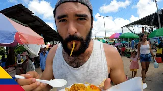 Street Food on the Amazons (they EAT Worms!) 🇨🇴 ~442