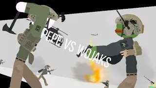 Pepe vs Wojaks collab||sticknodes