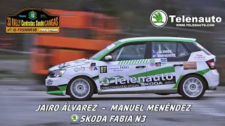 J.Álvarez - M.Menéndez | Rally Cangas del Narcea 2022 | Skoda Fabia N3