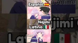 Komi-san wa, Komyushō desu / Doblaje Español 🇪🇸 VS Latino 🇲🇽 #Komi-sanwa  #shorts #anime