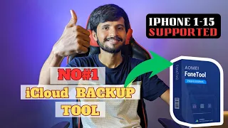 No# 1 FREE ICLOUD BACKUP TOOL | IPHONE 15 SUPPORTED NOW | Transfer & Backup iPhone with FoneTool