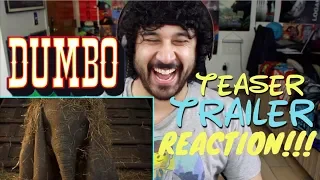 DUMBO Official Teaser TRAILER REACTION & REVIEW!!!