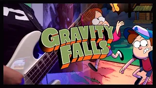 Gravity Falls Intro (Main Theme) : Bass & Guitar Cover