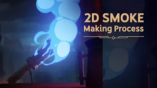 I cosplay smoke from Arcane | 2D Vfx animation