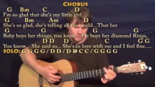 I Feel Fine (Beatles) Strum Guitar Cover Lesson with Chords/Lyrics