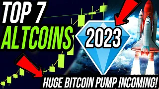 TOP 7 ALTCOINS TO HOLD IN 2023 ðŸš¨ BITCOIN PUMP TO $28K WITHIN DAYS?! CME GAP BULLISH! NEWS & ANALYSIS