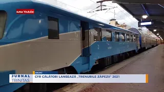 CFR Călători lansează „trenurile zăpezii” 2021