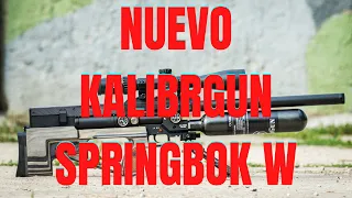 Nuevo rifle de aire Pcp semiautomático Kalibrgun Springbok W .22