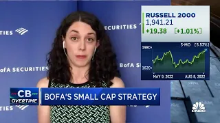 Small caps are more exposed to services than goods, says BoA's Jill Carey Hall