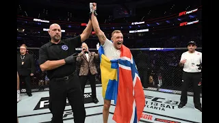 UFC Filadélfia: Entrevista no Octógono com Jack Hermansson