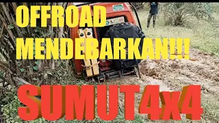 OFFROAD EXTREME SUMUT 4x4 - SERAM Dan Mendebarkan track yang satu ini.