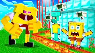 MUTANT SPONGEBOB vs Most Secure House in Minecraft 2