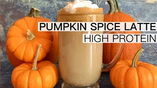 PUMPKIN SPICE LATTE RECIPE | how to make a healthier Starbucks drink