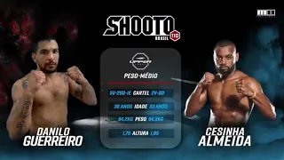 Cézar Almeida Vs Danilo Guerreiro - Shooto 110.