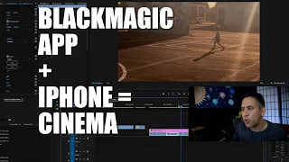 Blackmagic App + Iphone = Cinema!