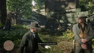 Bet John Was Imagining A Hero’s Return At Beaver Hollow - Red Dead Redemption 2