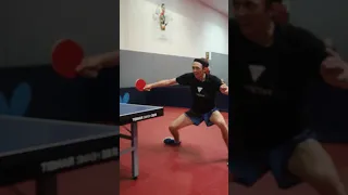 Liam Pitchford, backhand technic SlowMotion