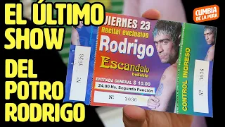 EL ÚLTIMO SHOW DE RODRIGO EN ESCÁNDALO DE CITY BELL