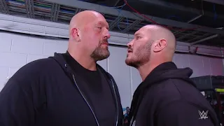 WWE RAW 1/4/21 Randy Orton & Big Show Full Backstage Segment