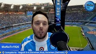 Sampdoria - Napoli Live Reaction 🤩⚽