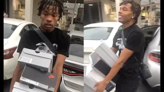 Lil Baby Sneaker Plug Delivers Rare Jordan Off white To His Crib