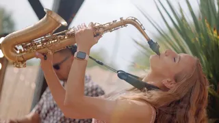 DJ & Sax | Poolside Ibiza Set | Luminosity from MBM Music | Sunset Sessions | Saxophone | 4K