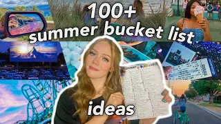 100 SUMMER BUCKET LIST IDEAS 2022 *for a realistic pinterest girl summer*