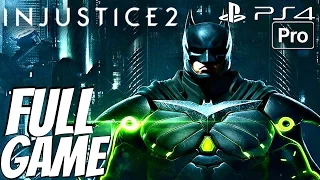 INJUSTICE 2 - Gameplay Walkthrough Part 1 FULL GAME (Story Mode) PS4 PRO ALL ENDINGS