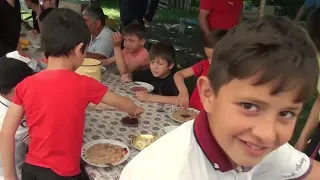 Пшеничной плов [ Ролъулбог _ Hədik ] в селе Маков, Закатальском районе ❤️❤️❤️ Май, 2018 год 🤲🤲🤲🌙🌙🌙