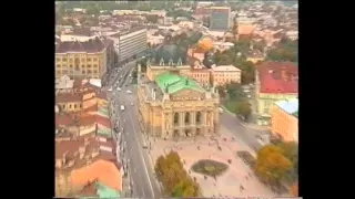 Lviv from helicopter 2000...