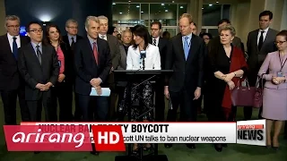 U.S., other nuclear powers boycott UN talks to ban nuclear weapons