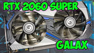 RTX 2060 Super GALAXY Распаковка и Обзор