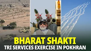 Bharat Shakti: India's Armed Forces show their might in Pokhran