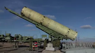 The launch of a modernized anti ballistic missile defense system