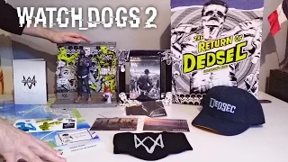 Unboxing Watch Dogs 2 Collector's Edition Pc: The Return Of Dedsec Collector's Case